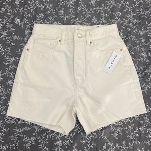 PacSun Eco White 90’s Girlfriend Denim Shorts